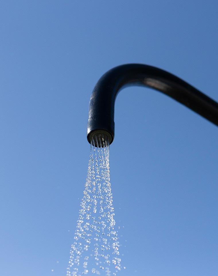 Die Gartendusche